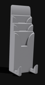 Karten- und Schlüsselhalter - STL-DATEI (digitales Produkt)