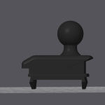 BLINDKAPPE FÜR VW GOLF MK2 MIT HANDYHALTERUNGVORRICHTUNG (KUGEL 8MM DURCHMESSER)